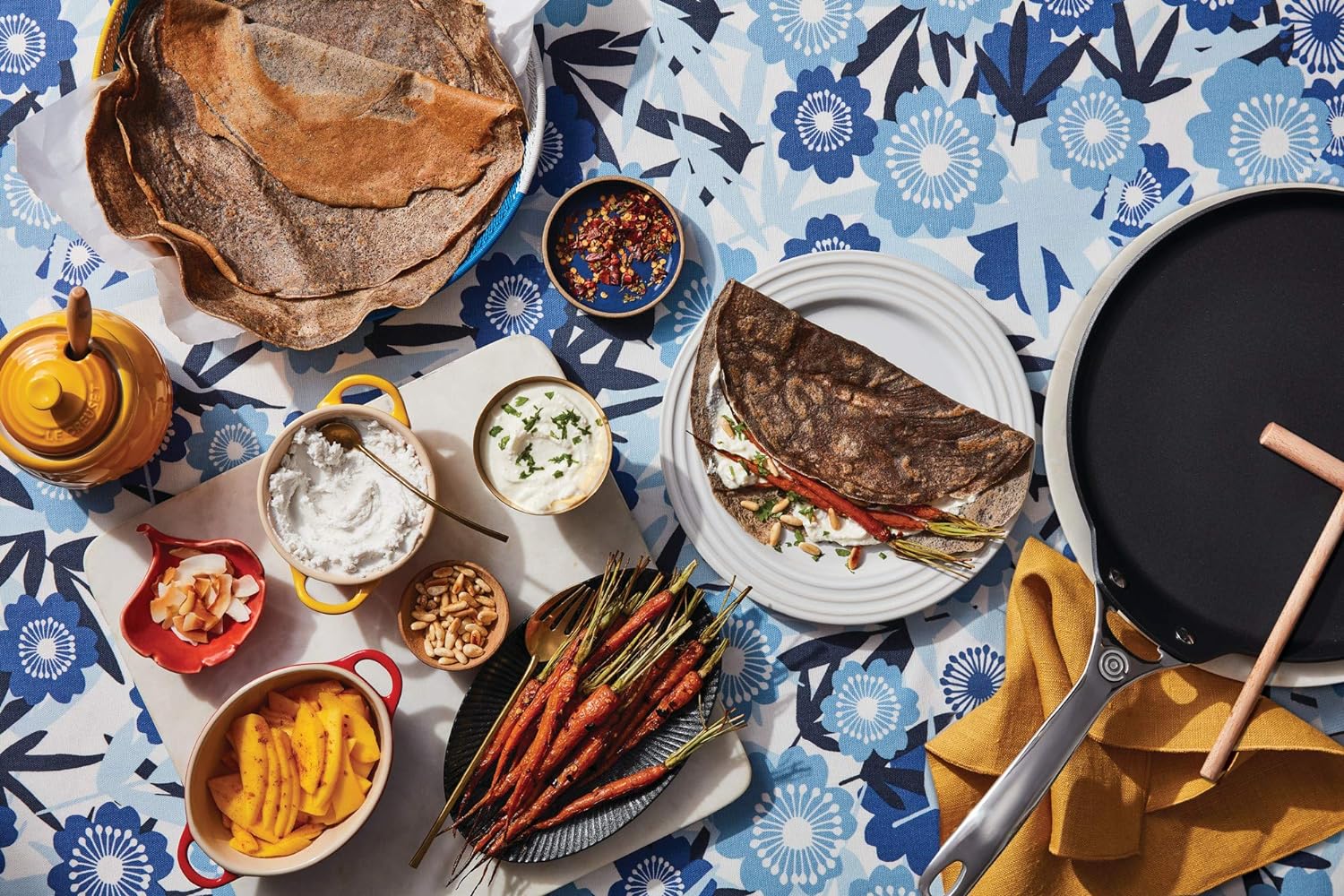 French Crepe Pan with Rateau - Image 5