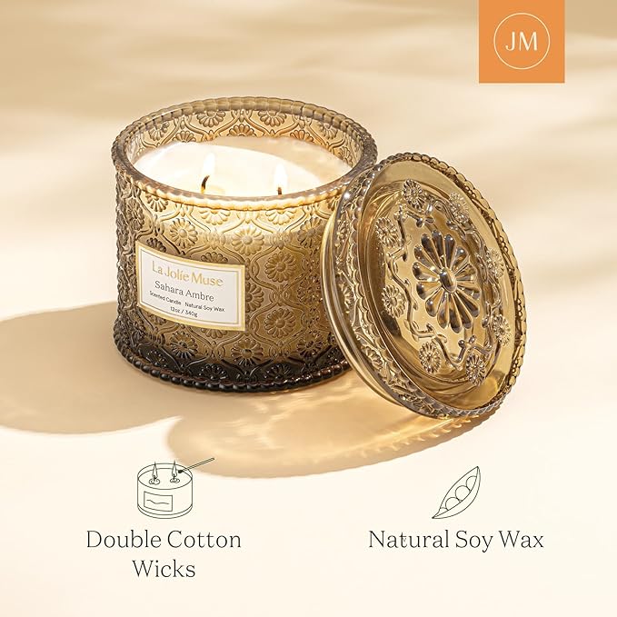 La Jolie Muse Two Wick Candle - Image 3